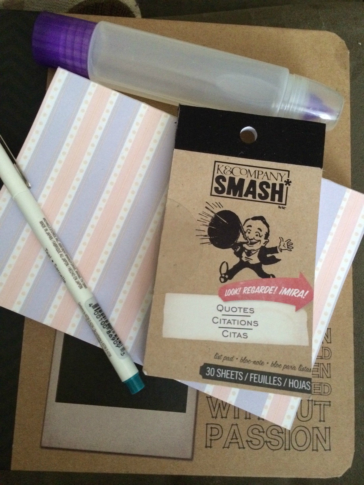  K&CompanySmash Scrapbook Transfer Paper Pad