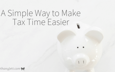 A Simple Way to Make Tax Time Easier